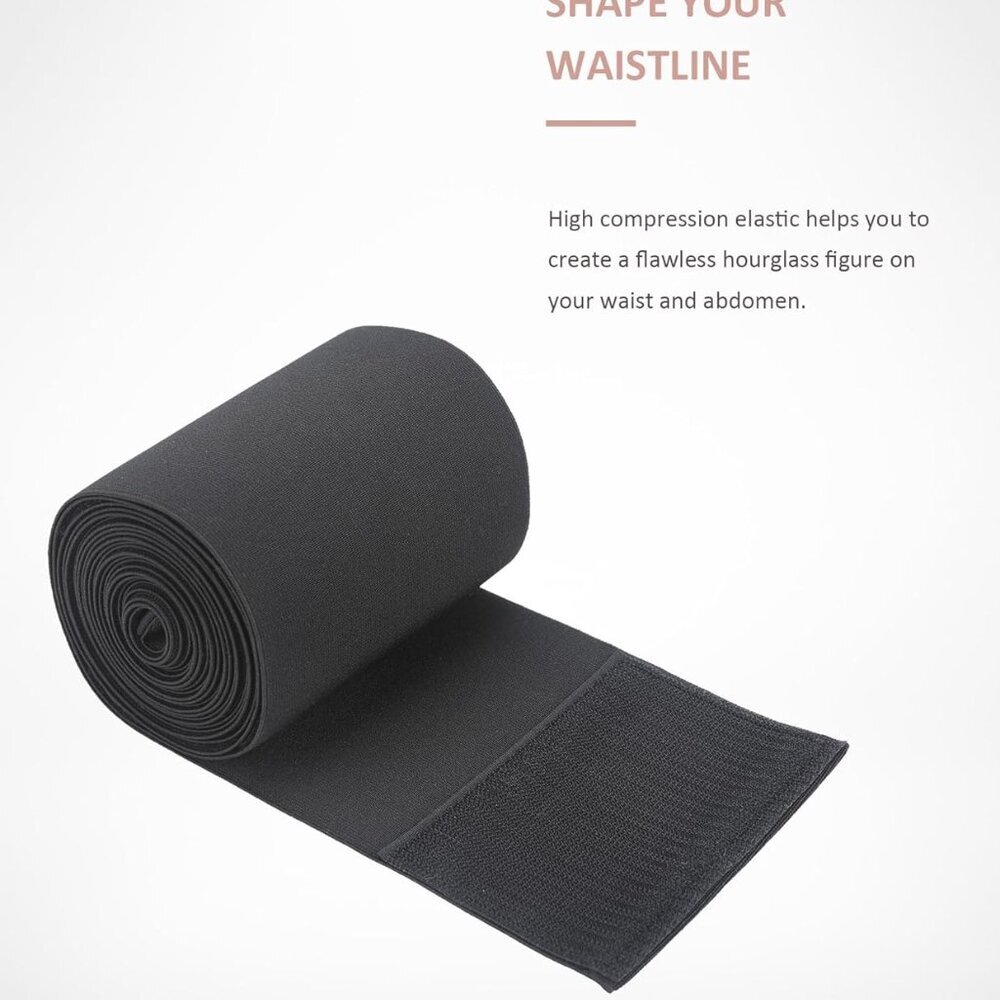 Waist Trainer for Women Trimmer Belt Waist Cincher Tummy Wrap Plus Size Snatch M - Picture 6 of 12